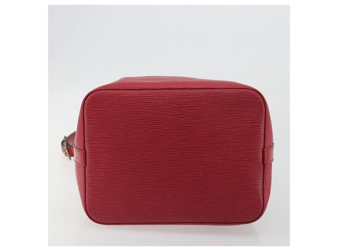 Borsa a tracolla LOUIS VUITTON Epi Petit Noe Rossa M44107 LV Auth 196245 Rosso - vista 5