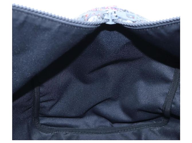 Borsa LOUIS VUITTON Monogram Felt Keepall Bandouliere 50 Gray M58742 Auth 200663M Marrone - vista 21