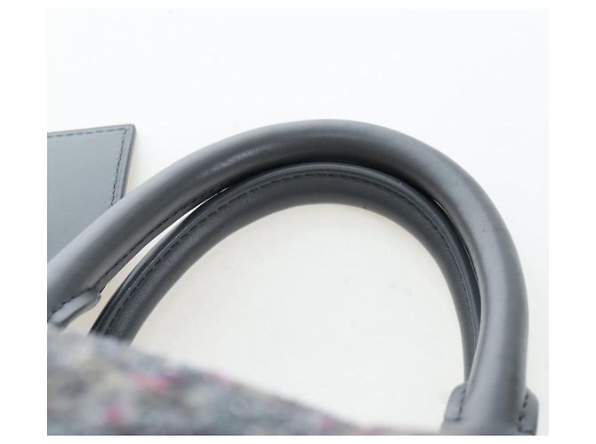Borsa LOUIS VUITTON Monogram Felt Keepall Bandouliere 50 Gray M58742 Auth 200663M Marrone - vista 9