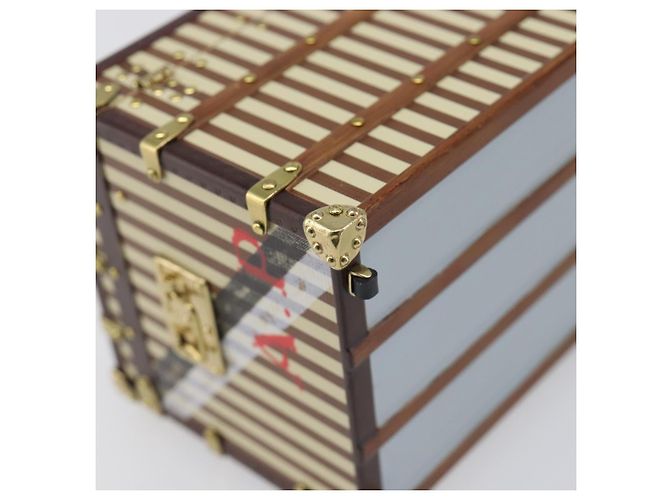 LOUIS VUITTON MALLE COURRIER 1888 Fermacarte Beige Brown M99729 Auth 199165V Marrone - vista 16
