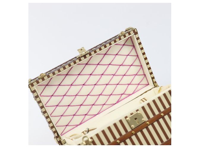 LOUIS VUITTON MALLE COURRIER 1888 Fermacarte Beige Brown M99729 Auth 199165V Marrone - vista 21