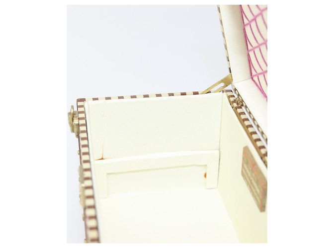 LOUIS VUITTON MALLE COURRIER 1888 Fermacarte Beige Brown M99729 Auth 199165V Marrone - vista 23