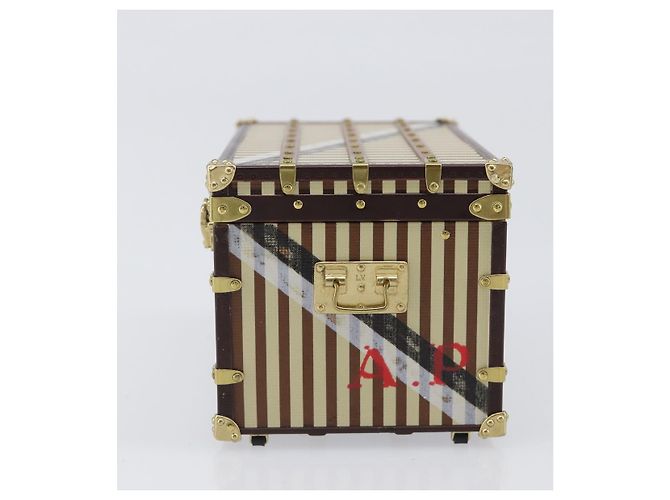 LOUIS VUITTON MALLE COURRIER 1888 Fermacarte Beige Brown M99729 Auth 199165V Marrone - vista 3