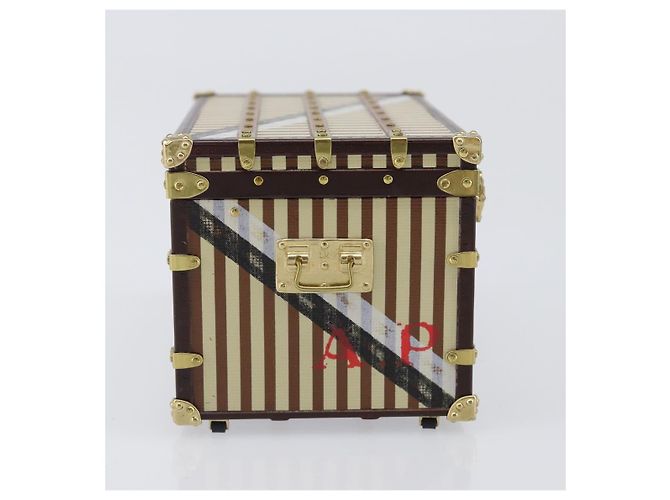 LOUIS VUITTON MALLE COURRIER 1888 Fermacarte Beige Brown M99729 Auth 199165V Marrone - vista 4