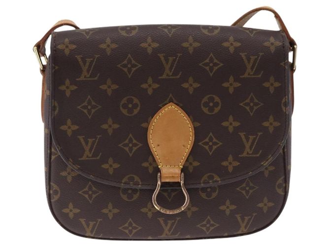 LOUIS VUITTON Monogram Saint Cloud GM Shoulder Bag M51242 LV Auth ka5930A Monogramma - vista 13