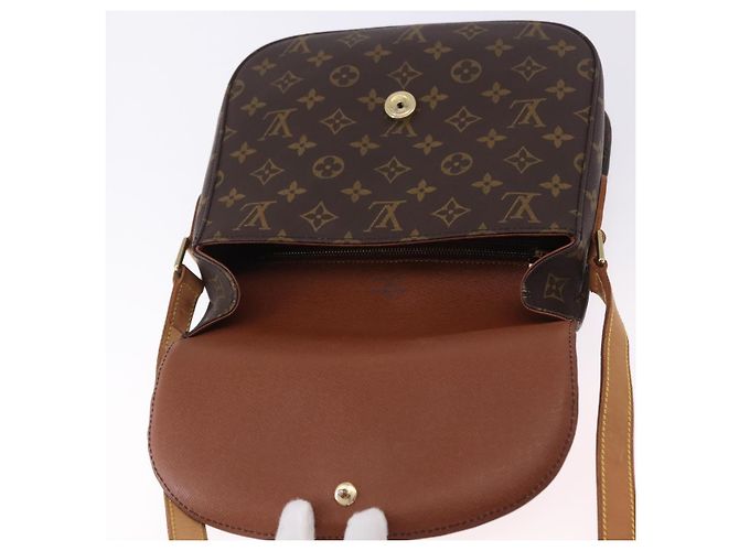 LOUIS VUITTON Monogram Saint Cloud GM Shoulder Bag M51242 LV Auth ka5930A Monogramma - vista 19