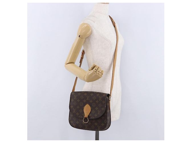LOUIS VUITTON Monogram Saint Cloud GM Shoulder Bag M51242 LV Auth ka5930A Monogramma - vista 26
