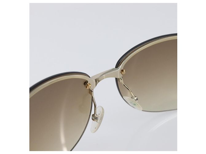 Gafas de sol Christian Dior plástico Brown Auth yk20743M Castaño - vista 14