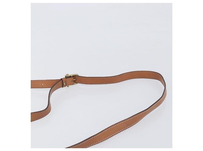 Céline Borsa a tracolla CELINE Macadam PVC Pelle Marrone Tono Oro Auth 200132 - Ansicht 8