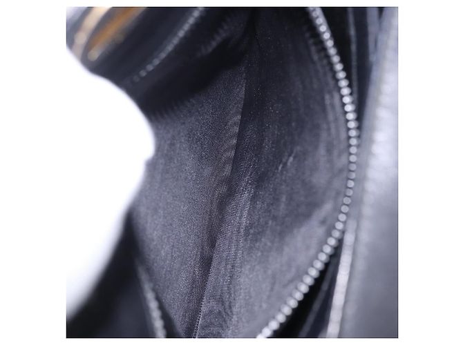 Borsa GUCCI in pelle nera e oro Auth 197873 Nero D'oro - vista 11