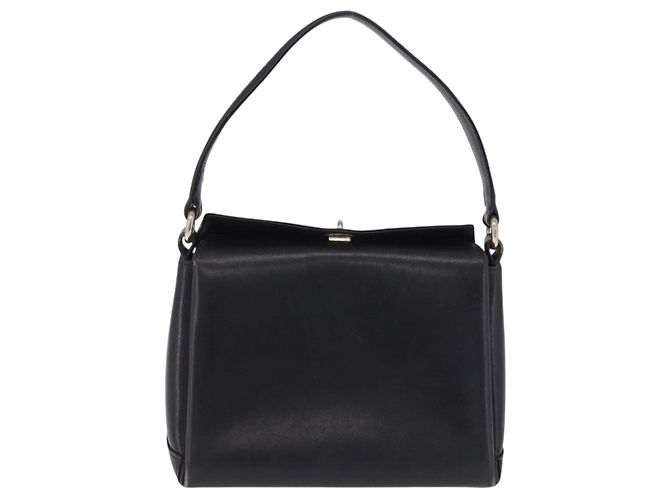 Borsa GUCCI in pelle nera e oro Auth 197873 Nero D'oro - vista 13