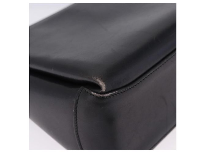 Borsa GUCCI in pelle nera e oro Auth 197873 Nero D'oro - vista 16