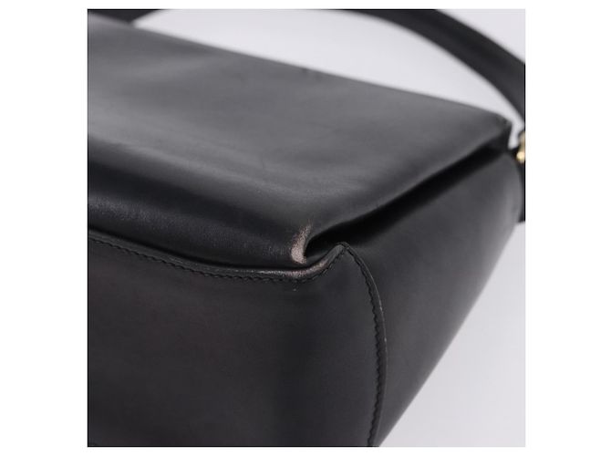 Borsa GUCCI in pelle nera e oro Auth 197873 Nero D'oro - vista 17