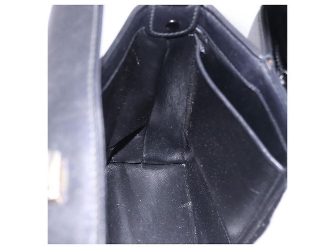 Borsa GUCCI in pelle nera e oro Auth 197873 Nero D'oro - vista 20