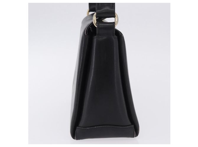 Borsa GUCCI in pelle nera e oro Auth 197873 Nero D'oro - vista 4