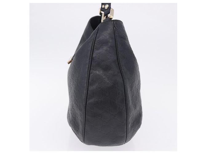 Borsa a tracolla GUCCI GuccissimaGG in pelle nera e oro 233604 Auth am12324V Nero - vista 3