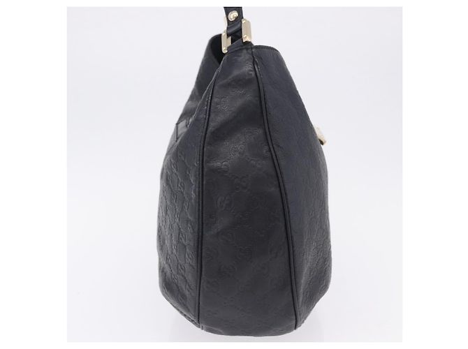 Borsa a tracolla GUCCI GuccissimaGG in pelle nera e oro 233604 Auth am12324V Nero - vista 4
