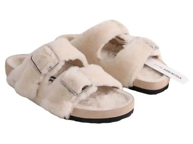 Birkenstock Mules beige - vista 3