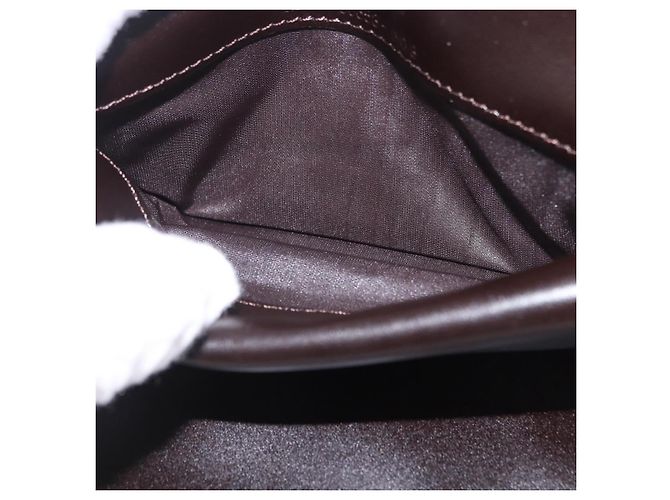 FENDI Zucca Canvas Compact Trifold Wallet Black Brown Auth am12383V - vista 19