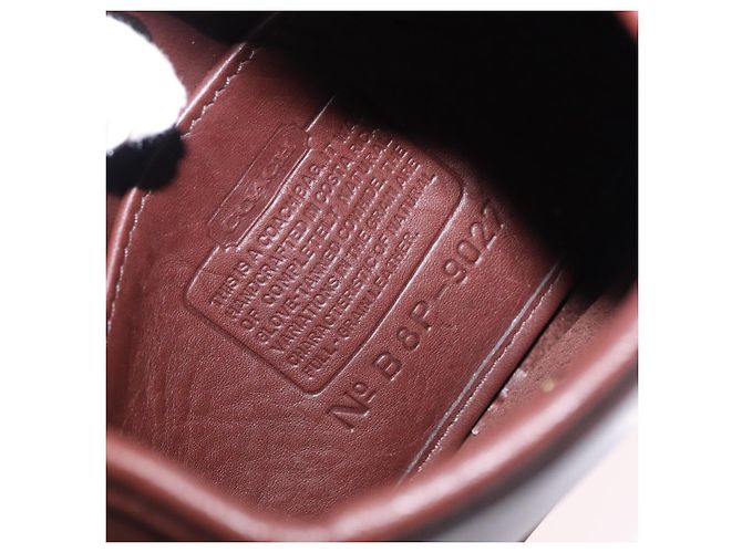 Borsa a mano Coach in pelle marrone e oro autentica ar14152A D'oro - vista 12