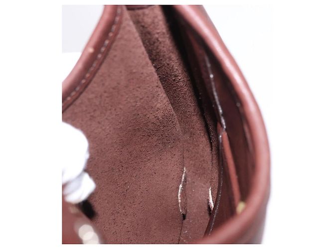Borsa a mano Coach in pelle marrone e oro autentica ar14152A D'oro - vista 19