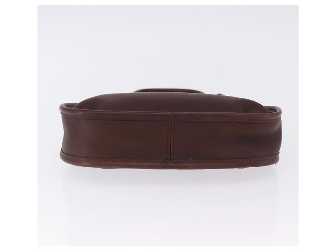 Borsa a mano Coach in pelle marrone e oro autentica ar14152A D'oro - vista 5