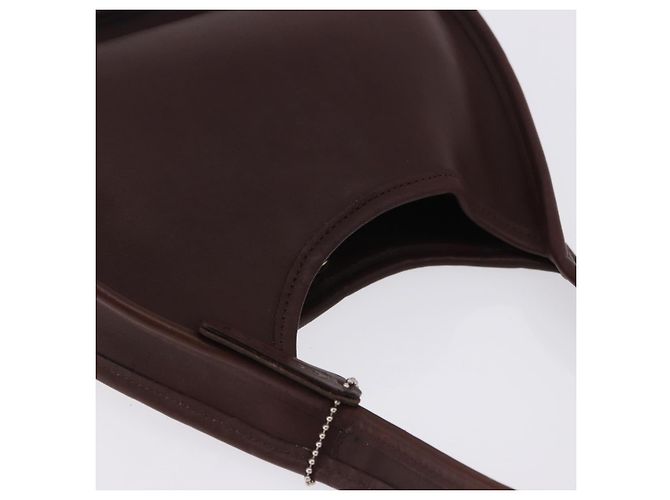 Borsa a mano Coach in pelle marrone e oro autentica ar14152A D'oro - vista 6