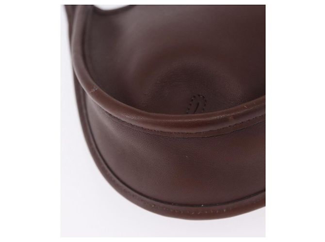 Borsa a mano Coach in pelle marrone e oro autentica ar14152A D'oro - vista 9