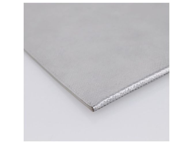 Céline CELINE iPad Case Leather Silver Auth 199148 Silvery - view 15