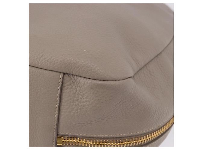 Borsa a tracolla PRADA in pelle beige e oro Auth 196638V D'oro - vista 16