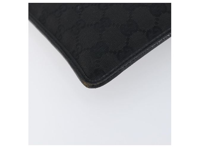 Borsa a Tracolla GUCCI GG Canvas Nero Argento 27639 Auth mr2857 - vista 14