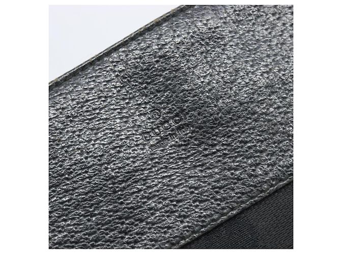Borsa a Tracolla GUCCI GG Canvas Nero Argento 27639 Auth mr2857 - vista 17
