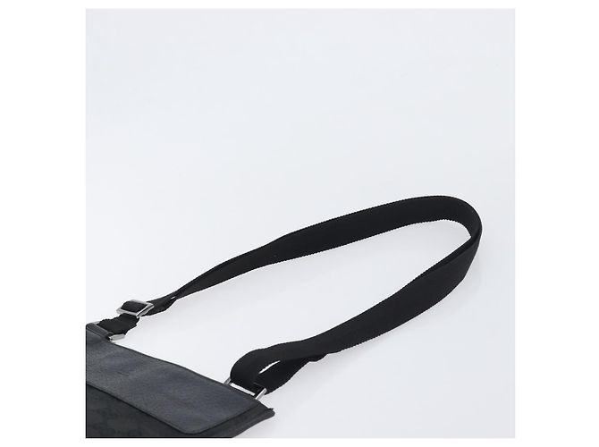 Borsa a Tracolla GUCCI GG Canvas Nero Argento 27639 Auth mr2857 - vista 8