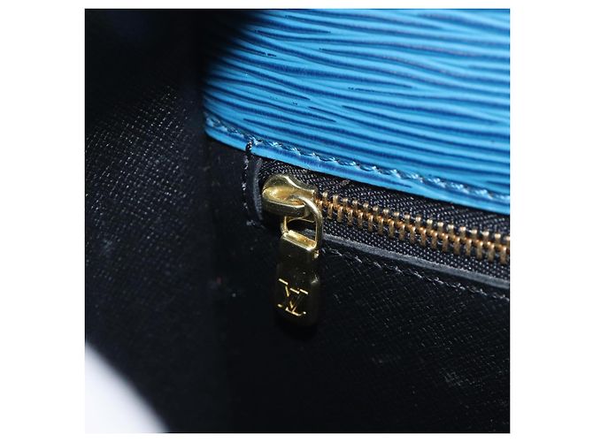 Borsa a tracolla LOUIS VUITTON Epi Saint Cloud GM Blue M52195 LV Auth 199031 - vista 24
