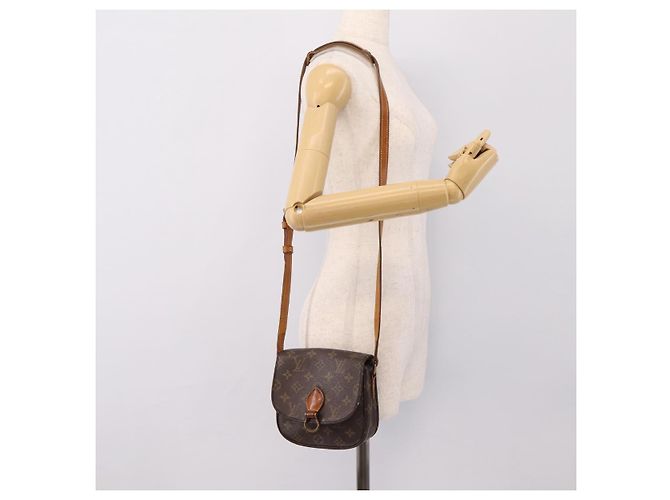 Bolso de hombro LOUIS VUITTON Monogram Saint Cloud PM M51244 LV Auth BA15343 Monograma - vista 25