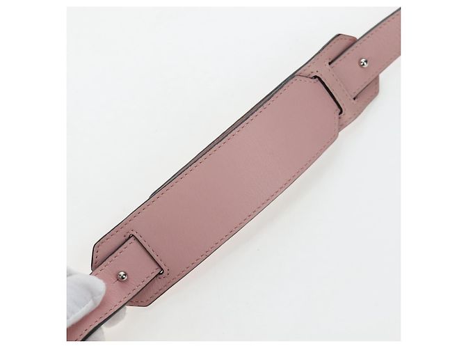 Borsa LOEWE Puzzle Bag Medium in pelle 2 vie Rosa Argento Auth 197442A - vista 15
