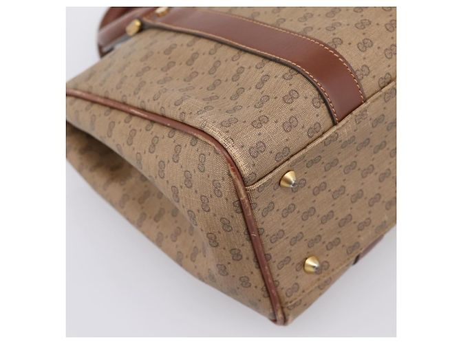 GUCCI Micro GG Supreme Handtasche PVC Beige Gold 000 101 0140 Auth 197669 Golden - Ansicht 16