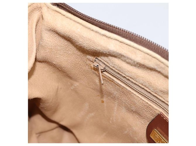 GUCCI Micro GG Supreme Handtasche PVC Beige Gold 000 101 0140 Auth 197669 Golden - Ansicht 23