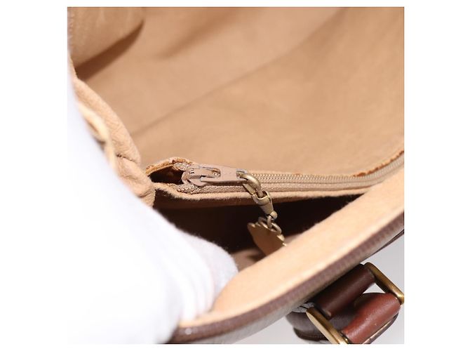 GUCCI Micro GG Supreme Handtasche PVC Beige Gold 000 101 0140 Auth 197669 Golden - Ansicht 25