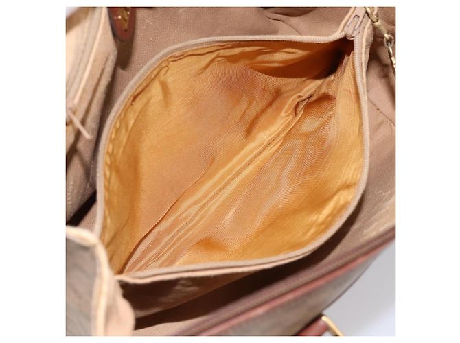 GUCCI Micro GG Supreme Handtasche PVC Beige Gold 000 101 0140 Auth 197669 Golden - Ansicht 26