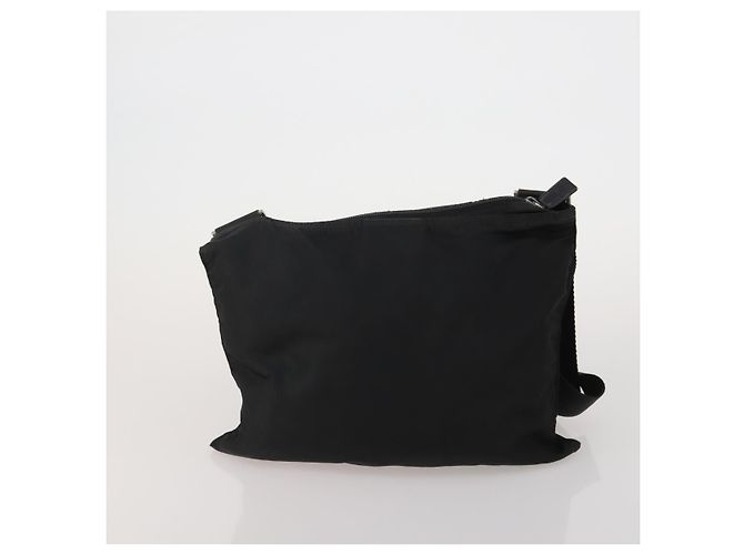 Borsa a mano PRADA Nylon Set da 3 Nero Auth 188687 - vista 10