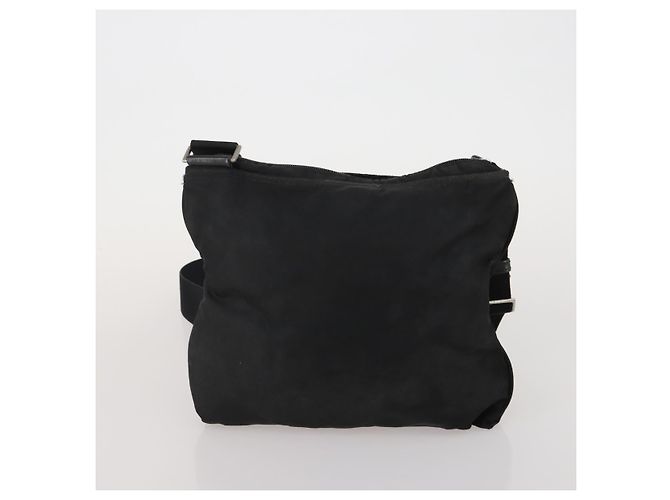 Borsa a mano PRADA Nylon Set da 3 Nero Auth 188687 - vista 18