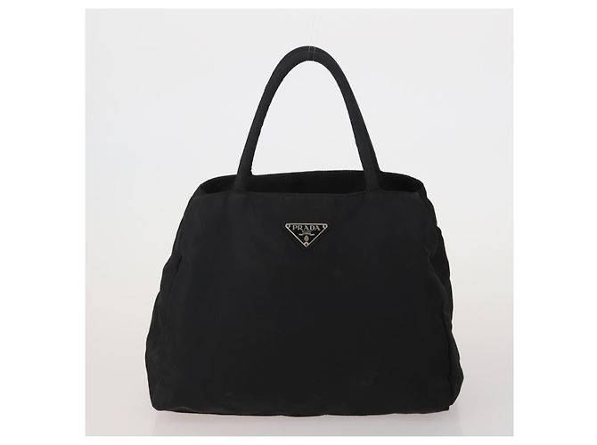Borsa a mano PRADA Nylon Set da 3 Nero Auth 188687 - vista 2