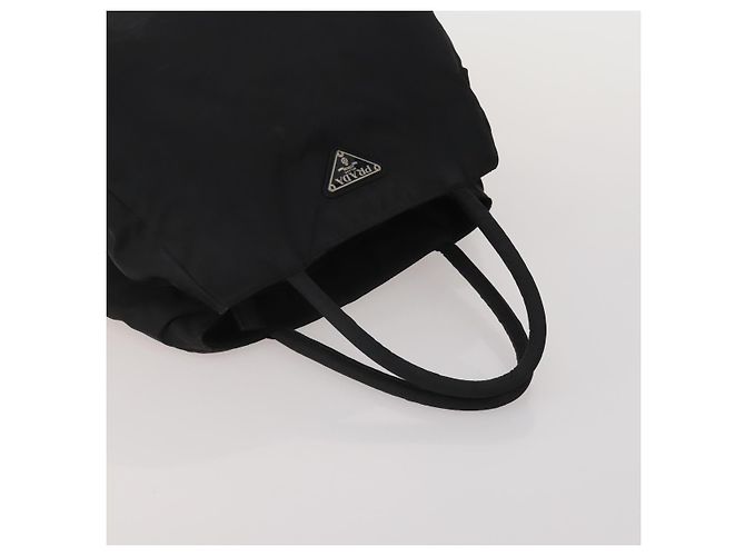 Borsa a mano PRADA Nylon Set da 3 Nero Auth 188687 - vista 5