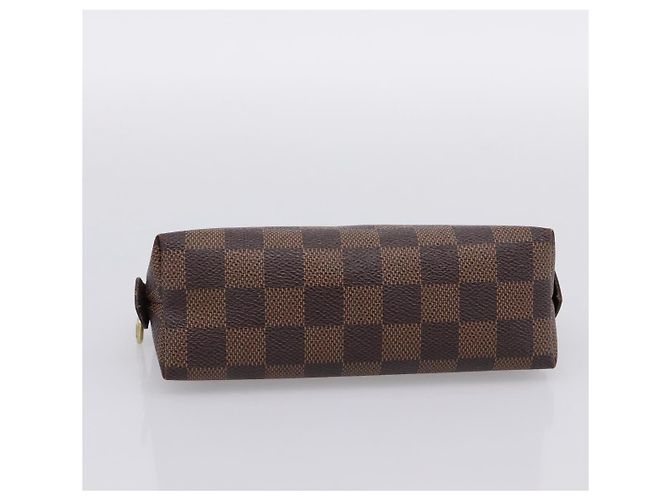 LOUIS VUITTON Damier Ebene Pochette Cosmetic PM Pouch N47516 LV Auth 199227 - vista 6