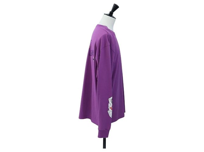 Camiseta de manga larga Chrome Hearts de algodón Purple Auth yk20818M Púrpura - vista 4