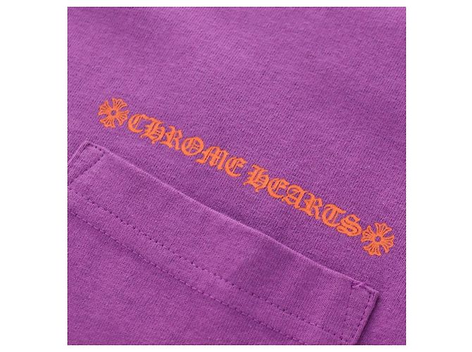 Camiseta de manga larga Chrome Hearts de algodón Purple Auth yk20818M Púrpura - vista 5