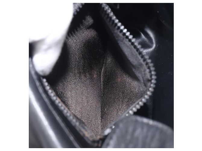 Céline CELINE Schultertasche aus Leder Schwarz Goldfarben Auth ep15799 - Ansicht 22