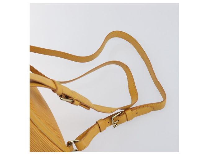 Zaino LOUIS VUITTON Epi Gobelins Yellow M52299 LV Auth BA15192 Giallo - vista 15