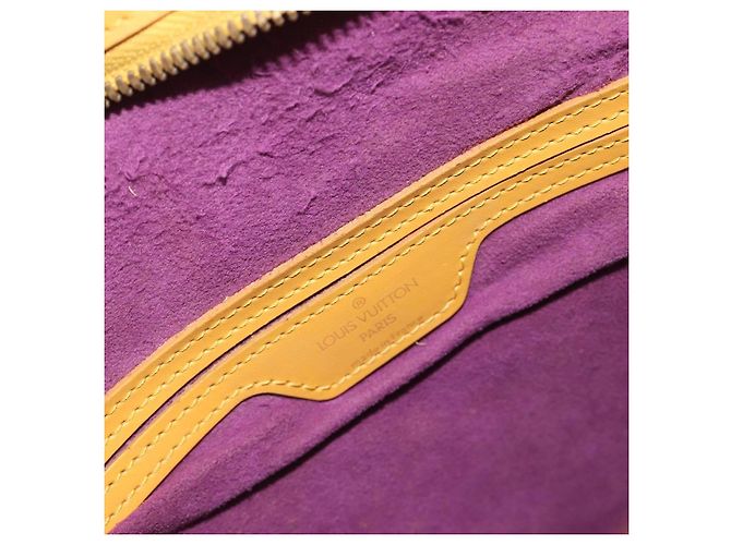 Zaino LOUIS VUITTON Epi Gobelins Yellow M52299 LV Auth BA15192 Giallo - vista 20